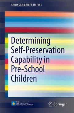 Determining Self-Preservation Capability in Pre-School Children (eBook, PDF) - Taciuc, Anca; Dederichs, Anne S.