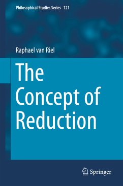 The Concept of Reduction (eBook, PDF) - van Riel, Raphael
