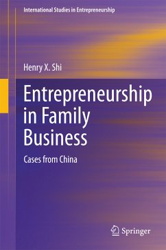 Entrepreneurship in Family Business (eBook, PDF) - Shi, Henry X