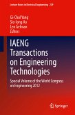 IAENG Transactions on Engineering Technologies (eBook, PDF)