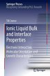Ionic Liquid Bulk and Interface... - Bild 1