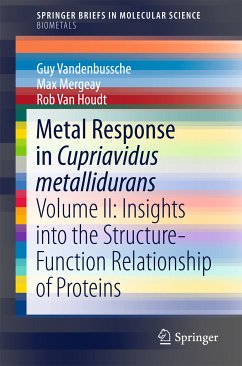 Metal Response in Cupriavidus metallidurans (eBook, PDF) - Vandenbussche, Guy; Mergeay, Max; Van Houdt, Rob