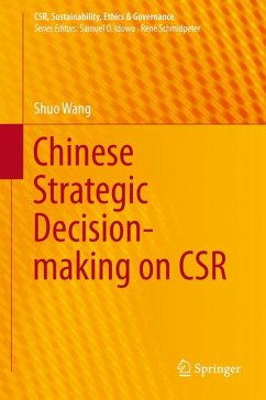 Chinese Strategic Decision-making on CSR (eBook, PDF) - Wang, Shuo