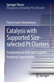 Catalysis with Supported Size-selected Pt Clusters (eBook, PDF)