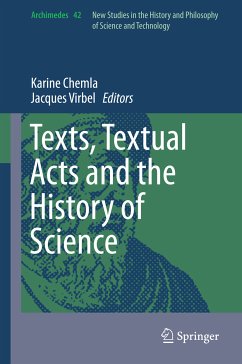 Texts, Textual Acts and the History of Science (eBook, PDF)