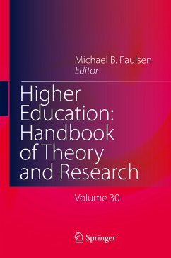 Higher Education: Handbook of Theory and Research (eBook, PDF)