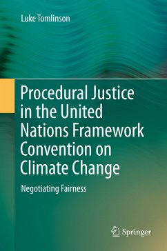 Procedural Justice in the United Nations Framework Convention on Climate Change (eBook, PDF) - Tomlinson, Luke