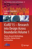 ICoRD&quote;15 – Research into Design Across Boundaries Volume 1 (eBook, PDF)