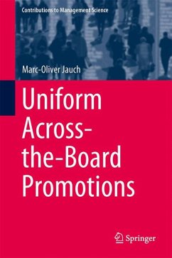 Uniform Across-the-Board Promotions (eBook, PDF) - Jauch, Marc-Oliver