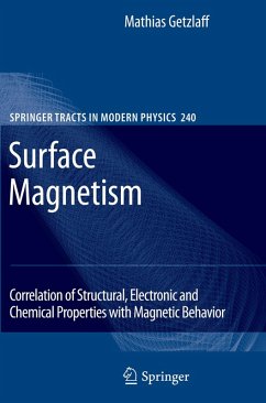 Surface Magnetism (eBook, PDF) - Getzlaff, Mathias