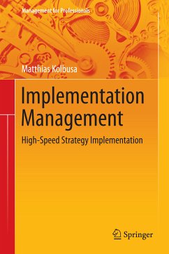 Implementation Management (eBook, PDF) - Kolbusa, Matthias