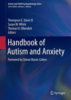 Handbook of Autism and Anxiety (eBook, PDF)