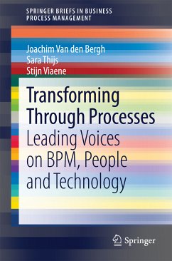 Transforming Through Processes (eBook, PDF) - Van den Bergh, Joachim; Thijs, Sara; Viaene, Stijn