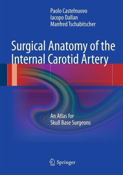 Surgical Anatomy of the Internal Carotid Artery (eBook, PDF) - Castelnuovo, Paolo; Dallan, Iacopo; Tschabitscher, Manfred