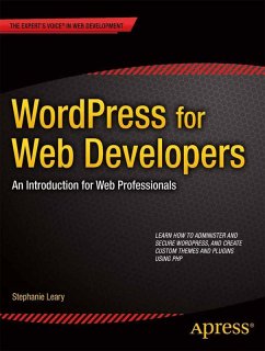 WordPress for Web Developers (eBook, PDF) - Leary, Stephanie