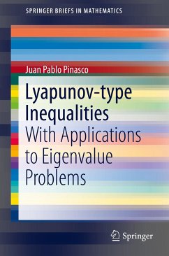 Lyapunov-type Inequalities (eBook, PDF) - Pinasco, Juan Pablo
