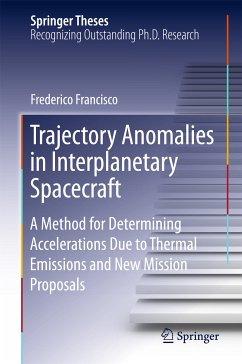 Trajectory Anomalies in Interplanetary Spacecraft (eBook, PDF) - Francisco, Frederico