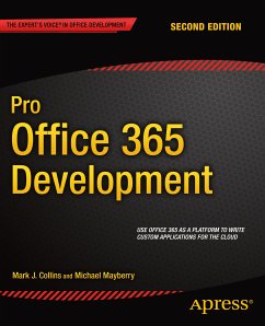 Pro Office 365 Development (eBook, PDF) - Mayberry, Michael; Collins, Mark
