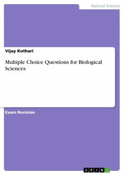 Multiple Choice Questions for Biological Sciences - Kothari, Vijay