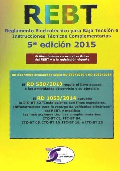 REBT : Reglamento Electrotécnico para Baja Tensión e Instrucciones Técnicas Complementarias - Gómez-Mascaraque, María Teresa