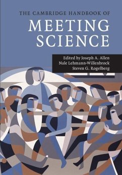 Cambridge Handbook of Meeting Science (eBook, ePUB) Cover Cambridge Handbook of Meeting Science (eBook, ePUB)