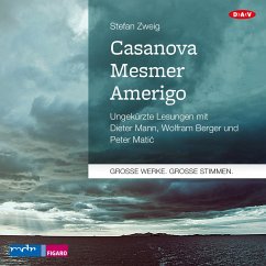 Casanova - Mesmer - Amerigo (MP3-Download) - Zweig, Stefan