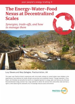 Cover The EnergyWaterFood Nexus at Decentralized Scales (eBook, ePUB)
