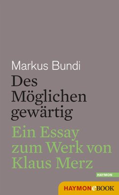 Des Möglichen gewärtig (eBook, ePUB) - Bundi, Markus
