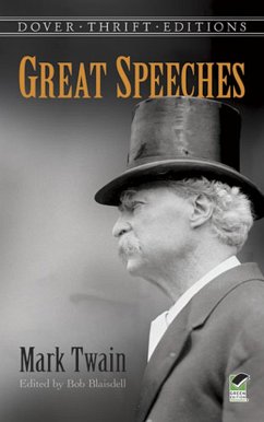 Cover Great Speeches by Mark Twain (eBook, ePUB)