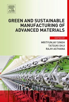 Cover Green and Sustainable Manufacturing of Advanced Material (eBook, ePUB)