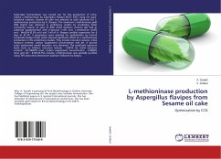 L-methioninase production by Aspergillus flavipes from Sesame oil cake - Swathi, A.;Sridevi, V.