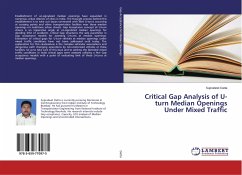 Critical Gap Analysis of U-turn Median Openings Under Mixed Traffic