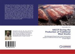HACCP During the Production of Traditional Meat Snacks