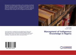 Managment of Indigenous Knowledge in Nigeria