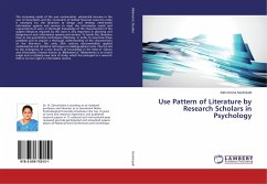 Use Pattern of Literature by Research Scholars in Psychology - Nankiripalli, Zafrunnisha