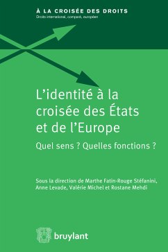 L'identité à la croisée des États et de l'Europe (eBook, ePUB)