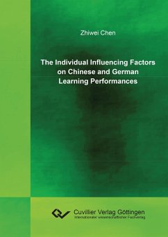 The Individual Influencing Factors on Chinese and German Learning Performances - Chen, Zhiwei