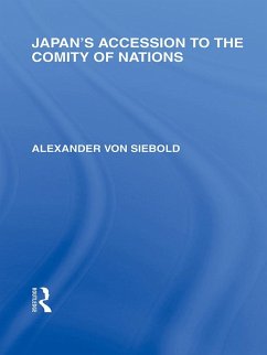 Cover Japan's Accession to the Comity of Nations (eBook, PDF)