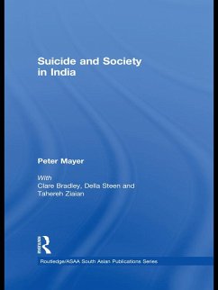 Suicide and Society in India (eBook, PDF) - Mayer, Peter