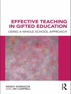 Effective Teaching in Gifted Education (eBook, PDF) - Robinson, Wendy; Campbell, Jim