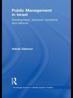 Public Management in Israel (eBook, PDF) - Galnoor, Itzhak