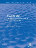 Paul de Man (Routledge Revivals) (eBook, PDF)