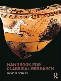 Handbook for Classical Research (eBook, PDF) - Schaps, David