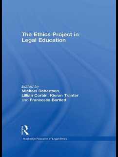 Cover The Ethics Project in Legal Education (eBook, PDF)