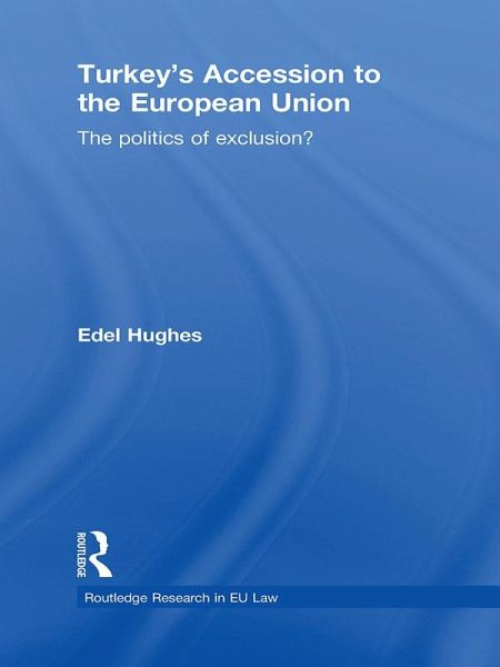 Turkey's Accession to the European Union (eBook, PDF)