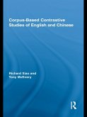 Corpus-Based Contrastive Studies of English and Chinese (eBook, PDF)