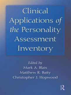 Clinical Applications of the Personality Assessment Inventory (eBook, PDF)