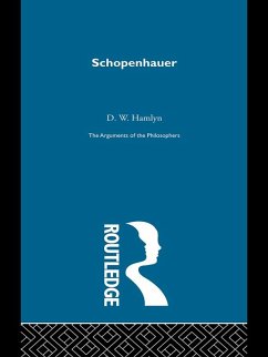 Schopenhauer-Arg Philosophers (eBook, PDF) - Hamlyn, D. W.