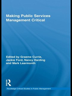 Making Public Services Management Critical (eBook, PDF)