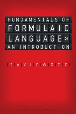 Fundamentals of Formulaic Language (eBook, PDF) - Wood, David